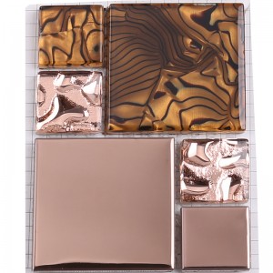 tuile en verre classique de mozaik pour la décoration de maison et d'hôtel