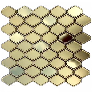 Tuile de mosaïque de lanterne d'acier inoxydable de tuile de mur de conception la plus récente pour la dosseret de cuisine