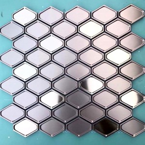 Tuile de mosaïque de lanterne d'acier inoxydable de tuile de mur de conception la plus récente pour la dosseret de cuisine