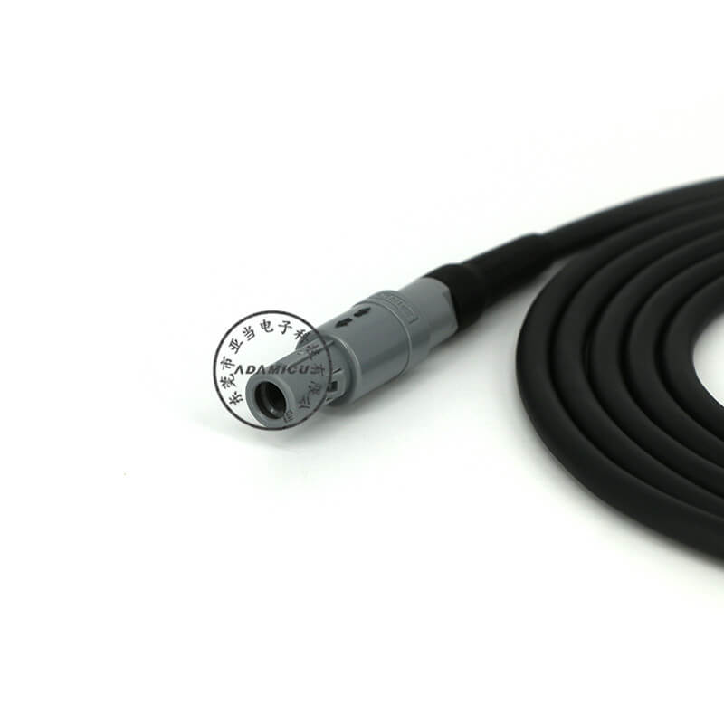 Câble de connecteur circulaire push pull pour industriel