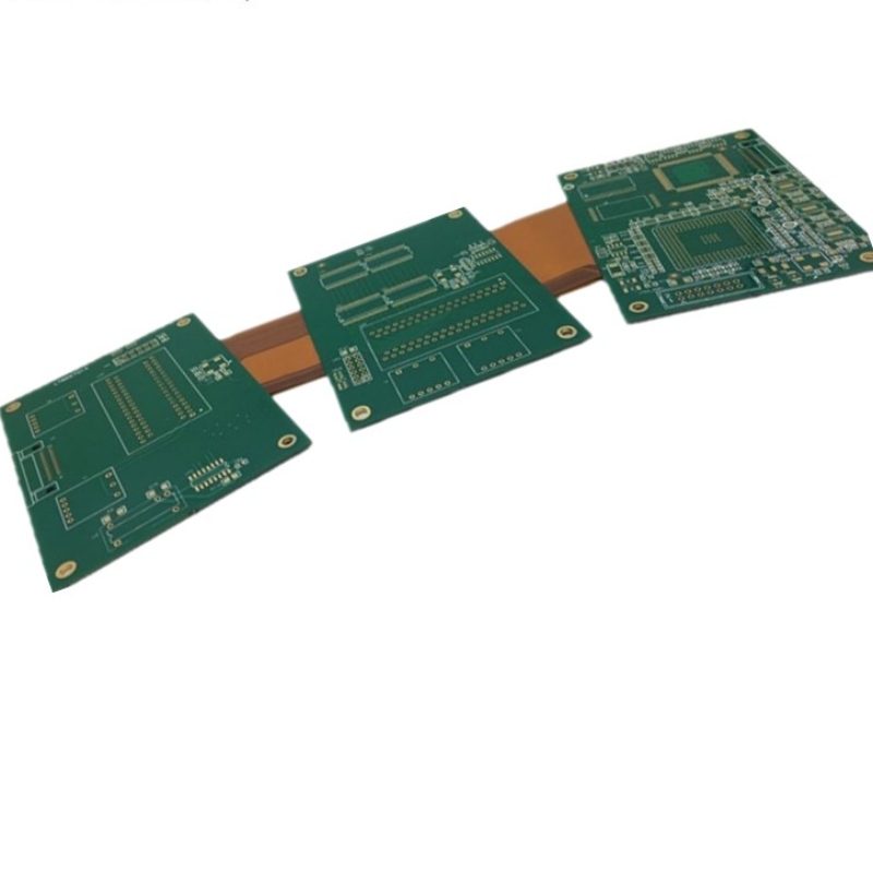 Circuit imprimé rigide pour carte de circuit imprimé avec encre verte pour masque de soudure