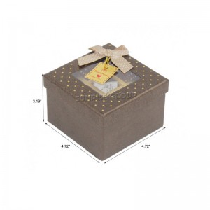 Boîte de chocolat dure de papier macaron de papier d'emballage de luxe faite main faite sur commande de rectangle