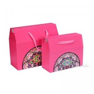 Sac à main en papier personnalisé pour sac cadeau d'emballage