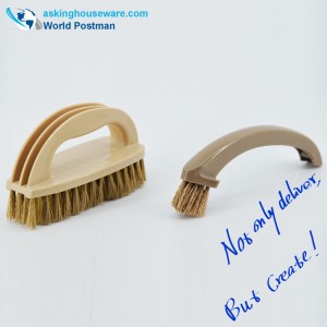 Akbrand Brosse De Récurage Détachable Manche Courbé