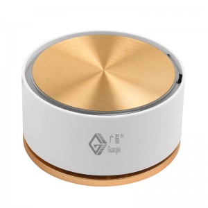 Mini purificateur d'air de voiture à la maison de crochet avec la surface et l'axe de galvanoplastie