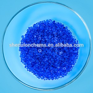 Gel de silice bleue