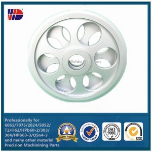 l'usine de tournage de fraisage de précision de commande numérique par ordinateur a adapté des pièces de usinage en métal de commande numérique par ordinateur pour la machine à laver