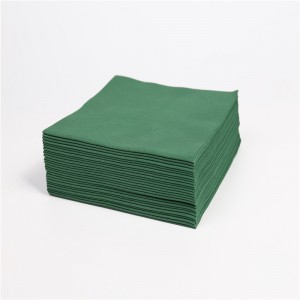 Serviettes en papier élégant de logo de cocktail imprimé par logo fait sur commande d'usine