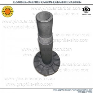 Rotor et arbre de dégazage en graphite