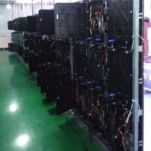 HD mené par écran polychrome d'intérieur mené par P5 d'écran de visualisation vidéo pour l'exposition