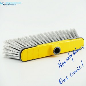 Tête de balai en plastique Akbrand avec bordure en PP dure