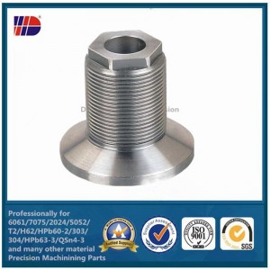 acier inoxydable aluminium métal précision CNC tournant des pièces d'usinage