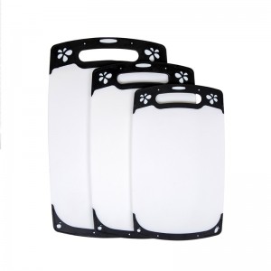 Planche à découper de cuisine sans BPA et au lave-vaisselle (ensemble de 3 pièces)