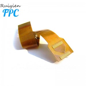 Bonne qualité pas cher fpc 1020 flexible circuit imprimé pcb capacitif fpc capteur d'empreintes digitales pour système d'inscription d'électeur