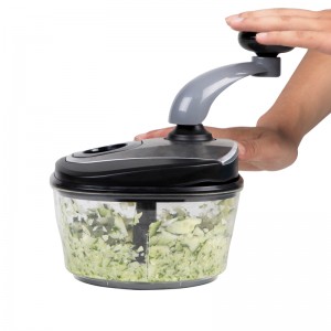 Trancheuse multifonctionnelle à légumes noire et à fruits