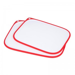 Planche à découper en plastique antidérapante de tailles multiples