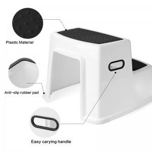 WC accroupi pour toilettes de salle de bains pour tout-petit avec poignée antidérapante