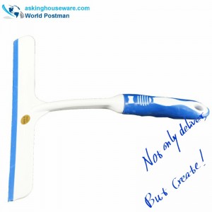 Raclette pour fenêtre carrée grand format Akbrand avec poignée souple en TPR