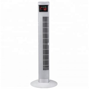 Ventilateur de tour électrique Écrans d'affichage LCD Ventilateur télécommandé Ventilateur sans lame 120CM CB CE SAA KC D36-1