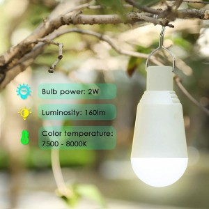 Ampoule LED à énergie solaire