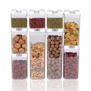 Ensemble de contenant de conservation des aliments hermétique de 9 pièces
