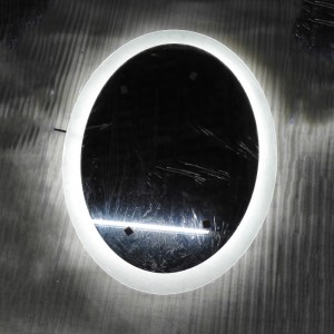 Miroir rétroéclairé par LED de luxe de l'UE et des États-Unis - ENE-AL-117