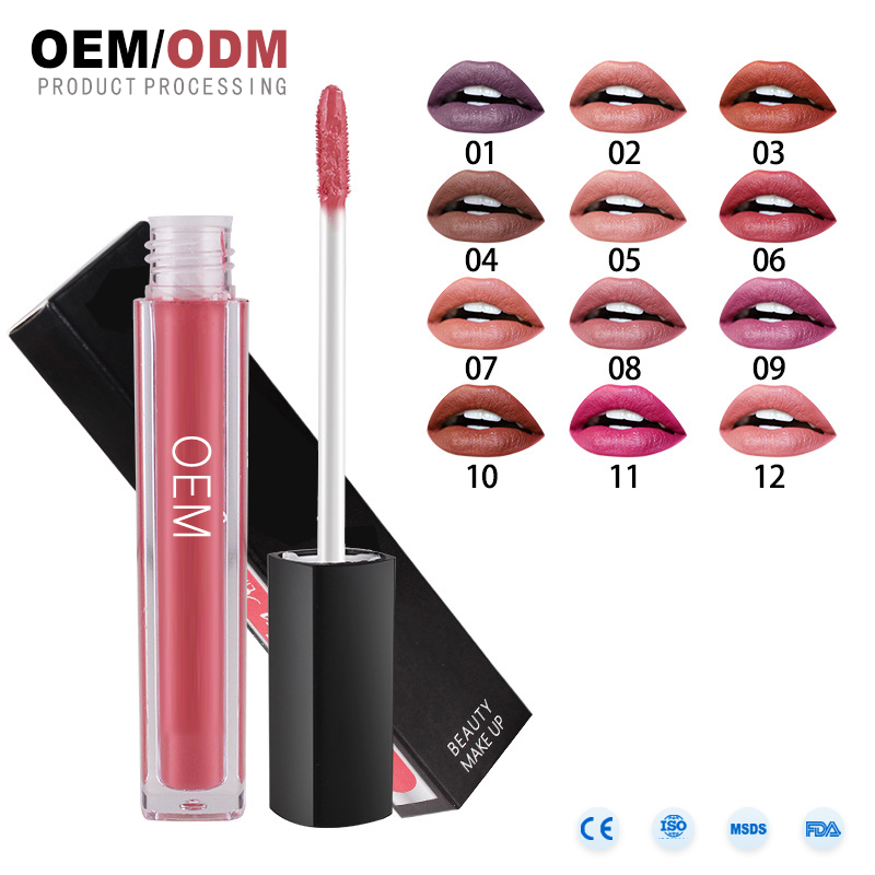 Rouge à lèvres liquide OEM de haute qualité Colorpop Mat Lipgloss Lip Label