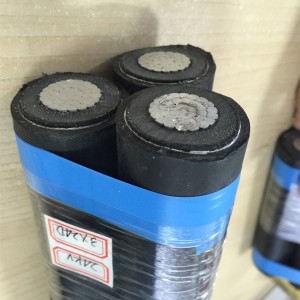 NFC33226- Câble d'alimentation UG MV isolé PR XLPE 12KV 24KV 36KV pour sous-sol