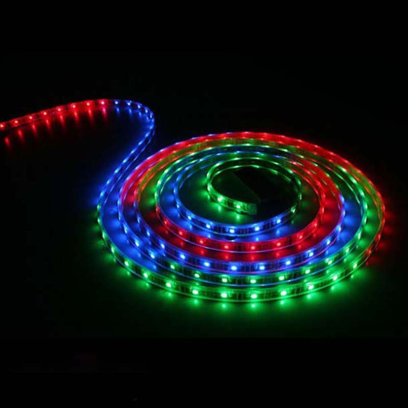Les lumières colorées de ficelle de bande des lumières de bande de RVB RVB pour Noël décorations