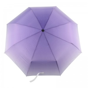 Promotion créative 21inch fold parapluie changeant de couleur parapluie