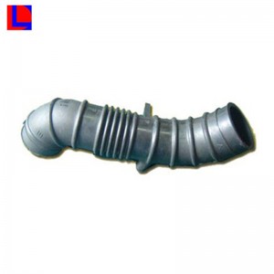 Tuyau écologique en caoutchouc de silicone gris renforcé FDA