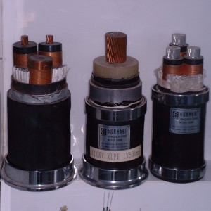 Câble d'alimentation HV blindé par fil de cuivre 66KV pour le grand système de transmission