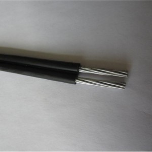 0,6 / 1kv ICEA standard PE a couvert la ligne en aluminium de conducteur de câble d'alimentation d'ABC