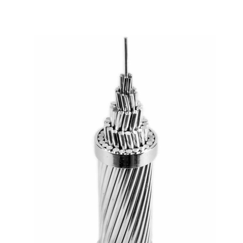 Câble en aluminium de conducteur de conducteur nu renforcé par acier ACSR IEC61089, ASTM B-232, BS215