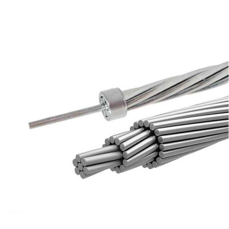 Câble en aluminium de conducteur de conducteur nu renforcé par acier ACSR IEC61089, ASTM B-232, BS215