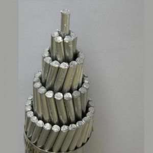 Conducteur de ligne aérienne de câble d'ACSR pour le câble aérien nu de transmission IEC61089, ASTM B-232, BS215