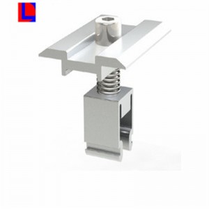 Pièces de montage solaires en aluminium bien faites