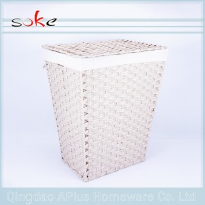 Panier ou panier de rangement tissé en rotin 100% PE