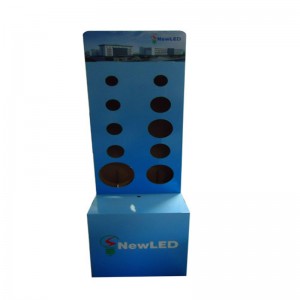 Les supports matériels faits sur commande de carton de jouets de papier représentent la promotion, affichage de carton pour des jouets