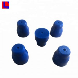 Bouchon en caoutchouc à cône rouge pour bouteille