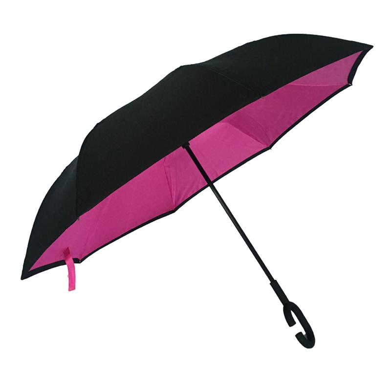 Parapluie inverse de 23Inch 8Ribs pour la promotion de la publicité au détail