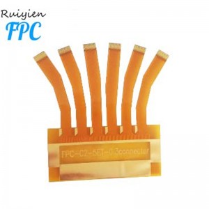 Prix ​​bas câble blindé échantillon gratuit Écran tactile Fpc Fabricants Panneau FPC / FFC Flex 4 couches FPC PCB 1.0MM