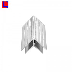 6063 T5 formes personnalisées en aluminium extrudé