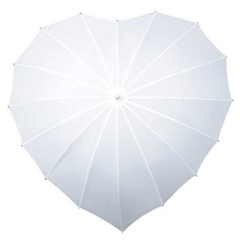 Parapluie Promotionnel en forme de coeur