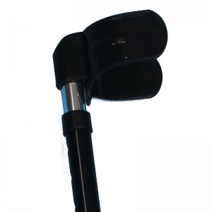 réglage des cannes de béquille en aluminium