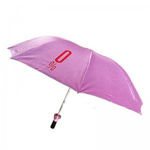 3 plis de voyage taille portable impression pliant bouteille parapluie cadeaux pour les femmes
