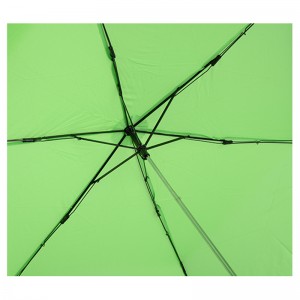 Parapluie 3 branches en forme de poivre avec fonction d'ouverture manuelle