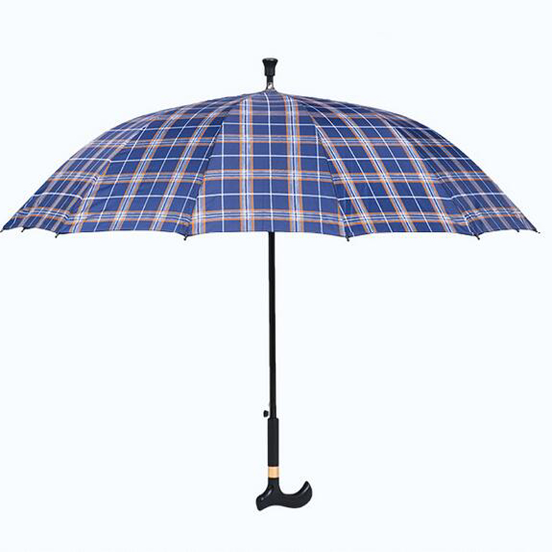 Conception pour le vieil homme parapluie bâton avec canne