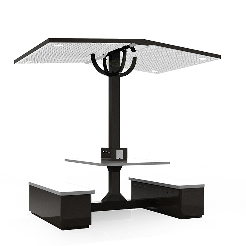 Usine de banc à énergie solaire Smart Table Table de pique-nique en Chine