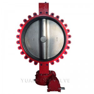 Vanne papillon à cosses